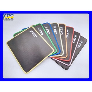 MOUSE PAD OKER GAMING PA-203 ดำขอบสี