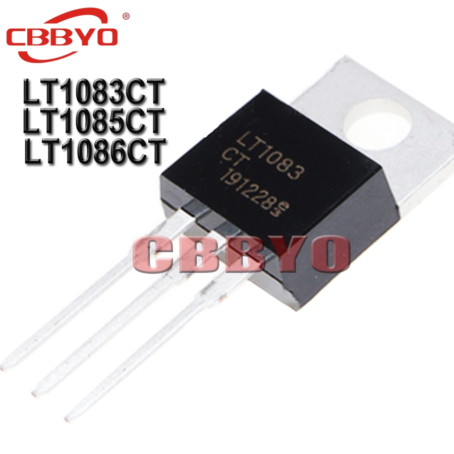 10pcs LT1085CT TO-220 LT1085 1085CT LT1083CT LT1083 1083CT LT1086CT LT1086 ยี่ห้อใหม่