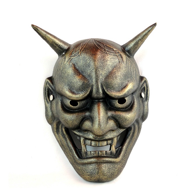 Prajna Mask Resin Japanese Mask Buddhist Prajna Prajna Ball Makeup Japanese First Ghost Mask 