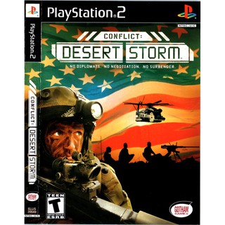 แผ่นเกมส์ Conflict Desert Storm PS2 Playstation2 คุณภาพสูง ราคาถูก