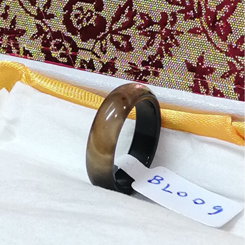 Bl009 แหวนโมรา ขนาด 6.75 US