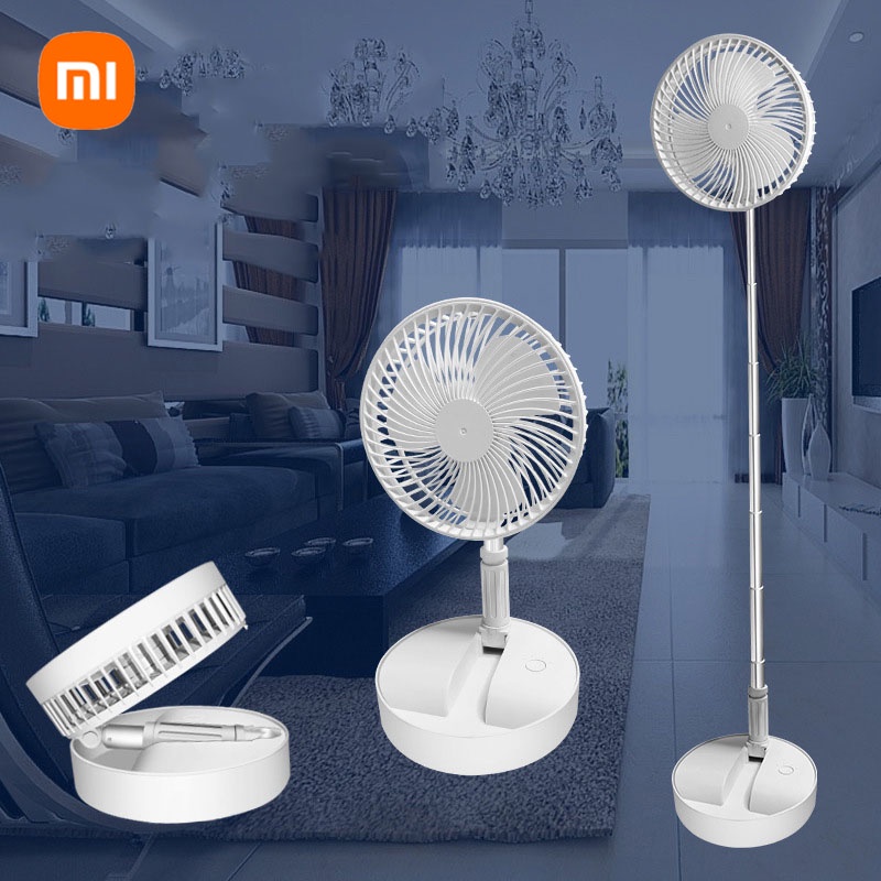 Xiaomi Portable Fan Floor Standing USB Rechargeable Ventilador Home ...