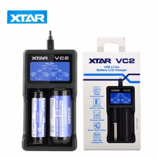 Xtar VC2 เครื่องชาร์จถ่านDigital ขนาด2ช่อง ของแท้