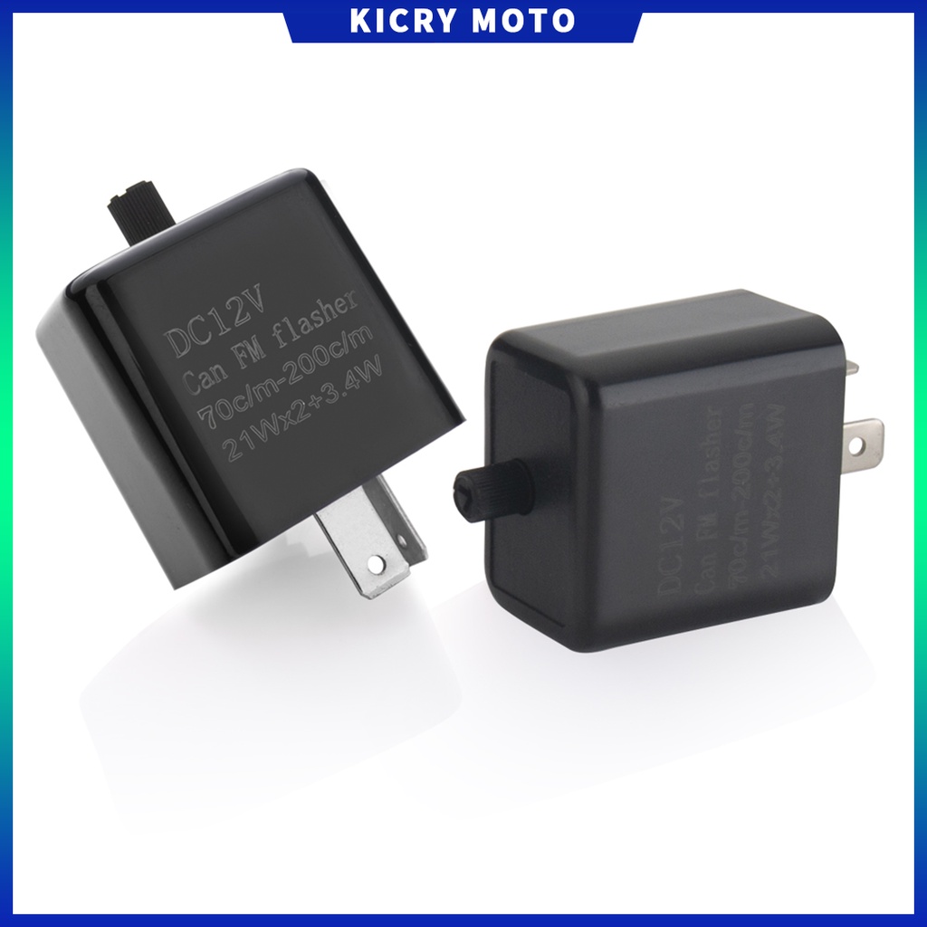 KICRY อะไหล่รถจักรยานยนต์ รีเลย์ปรับได้ Relay รีเรย์ [มีปุ่มปรับ]