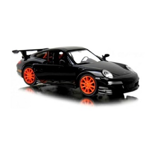 โมเดลรถแข่ง WELLY No.29370 Porsche 911(997) GT3 RS  อัตราส่วน 1:24 จำลองรถมจริง โลหะผสมโลหะ ของเล่นรถสำหรับเด็ก