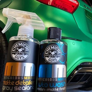 Matte AutoWash และ Matte Detailer (แชมพูล้างรถและสเปร์ยเคลือบสำหรับรถสีด้าน)