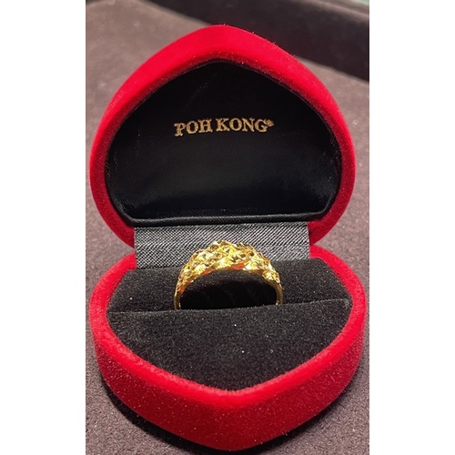 Poh KONG แหวนทอง 916