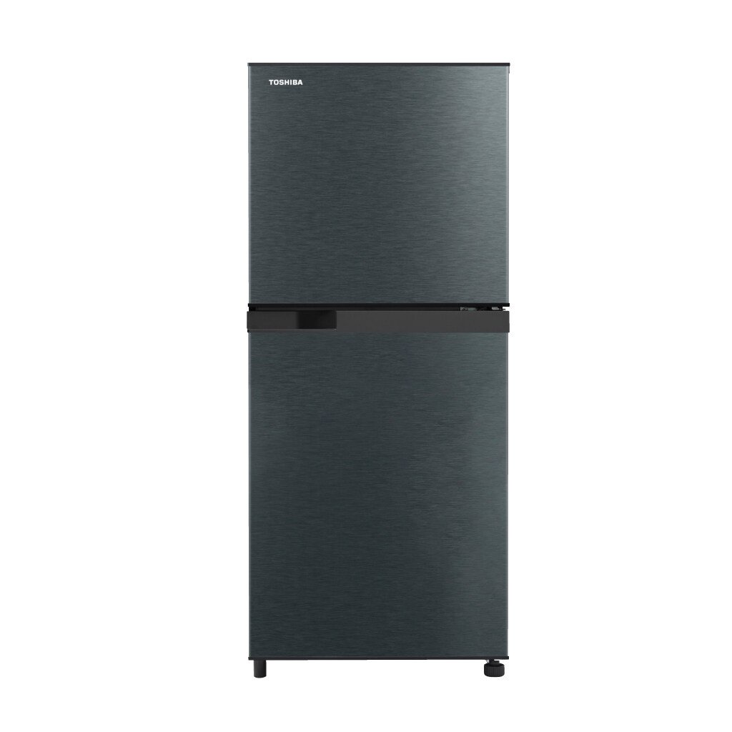 WXDL ตู้เย็น 2 ประตู Toshiba รุ่น GR-B22KP สีเงิน สีเทาดำ ขนาด 6.4 คิว รับประกันศูนย์