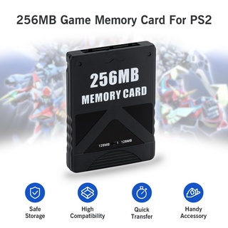 การ์ดหน่วยความจํา 256Mb สําหรับเครื่องเล่น Ps2