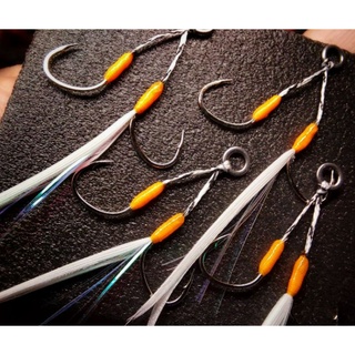 เบ็ดทรง micro pike เบ็ดตกปลา,ผูกเบ็ดจิ๊ก,ผูกเบ็ดsingle hook,ผูกเบ็ดmicro jig