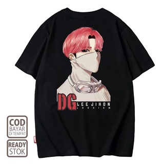 ระบายอากาศได้ Lookism LEE JIHON DK 01 เสื้อยืด ลายการ์ตูนอนิเมะญี่ปุ่น ALVACOTH พรีเมี่ยม