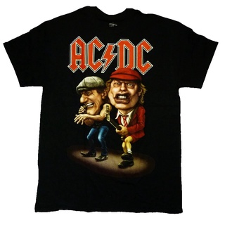 เสื้อยืดลําลอง แขนสั้น พิมพ์ลาย Black Acdc Ac/Dc Final สําหรับผู้ชาย 551599