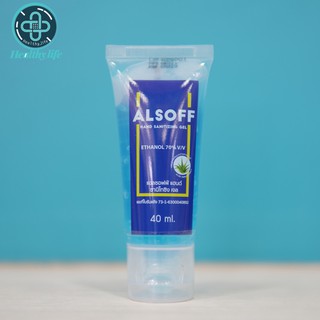 Alsoff hand gel 40 mL.