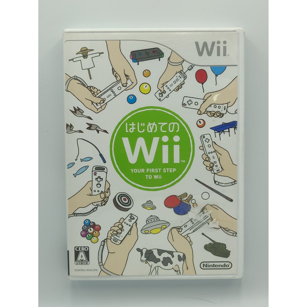 [Wii] Wii YOUR FIRST STEP TO Wii (Japan) แผ่นแท้ญี่ปุ่น มือ2