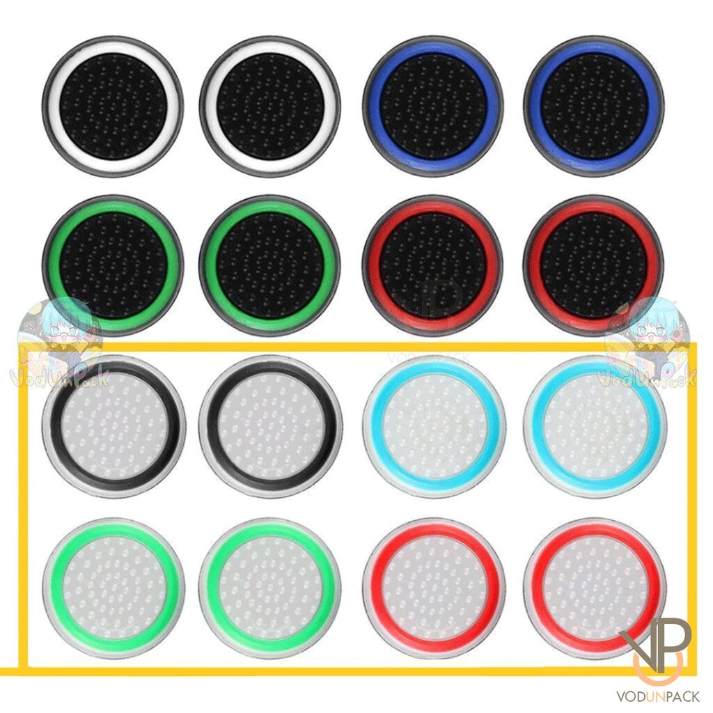 ซิลิโคน ps4 / PS5 / JOYPRO ยางหุ้มอนาล็อคจอย จุกยาง หุ้ม Analog Ps4 Caps ปุ่มยาง - รูปที่ 2