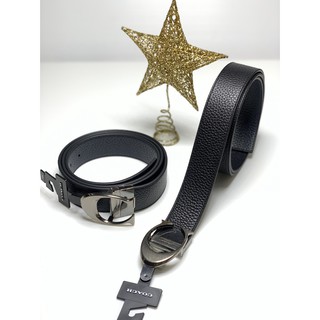 COACH SIGNATURE COATED CANVAS BELT