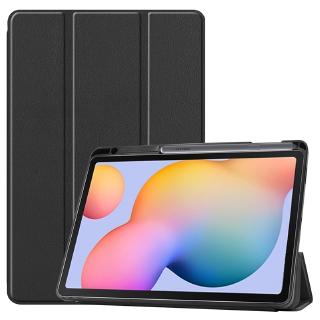 อ่อน เคส for Samsung Galaxy Tab S6 Lite with pencil slot ฝาครอบป้องกัน s6lite 10.4 inch SM-P610 SM-P615 SM-P617 หุ้ม ซองหนัง