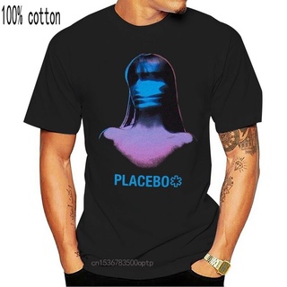 เสื้อยืด แบบนิ่ม พิมพ์ลาย Placebo Purple Meds Album Art สีดํา สําหรับผู้ชาย และผู้ใหญ่ ใส่ออกกําลังกาย 115287