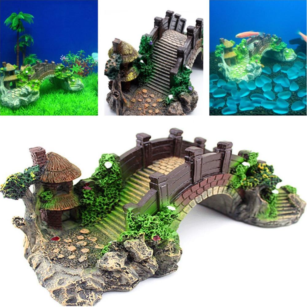 ปลอมภูมิทัศน์สูง Qulaity Aquarium อุปกรณ์เสริม Arbor Tree Plant เครื่องประดับถังปลา ABEBONGO