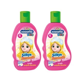 Kodomo โคโดโม คิดส์ แชมพู 2 in 1 ซิลกี้แอนด์สมูท 200 มล. 2 ชิ้น