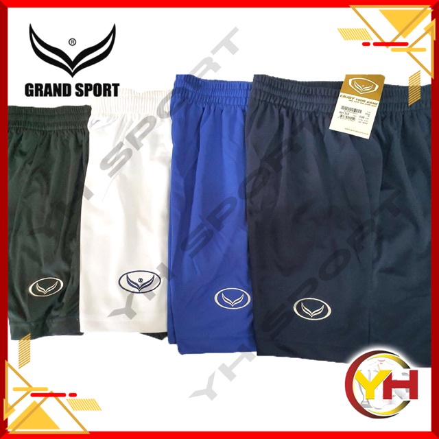 กางเกงกีฬาขาสั้น Grand Sport แกรนด์สปอร์ต รหัส 001-479/01-555 กางเกงกีฬา กางเกงฟุตบอล