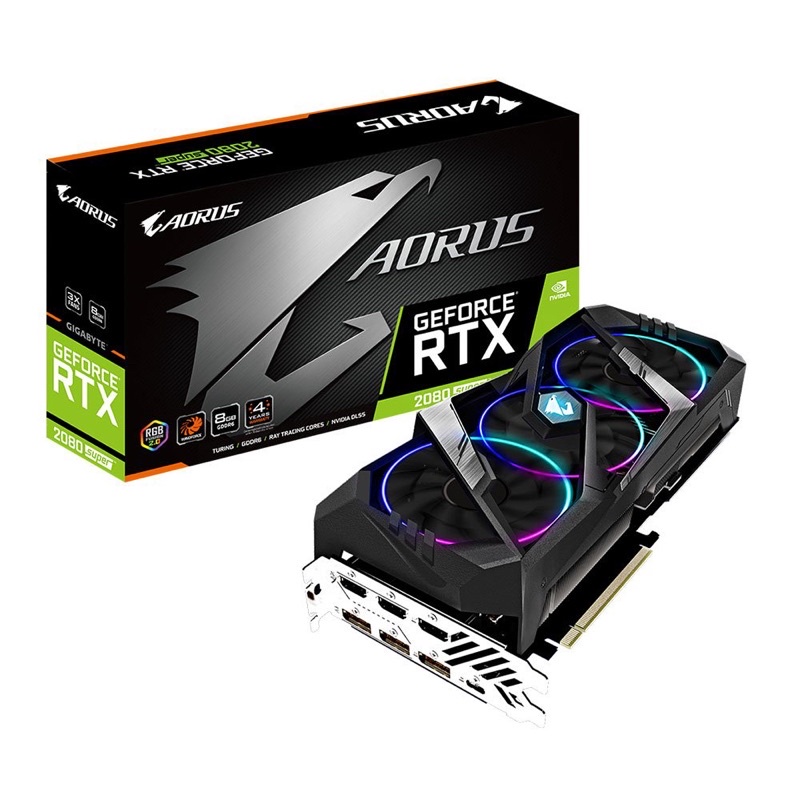 AORUS GEFORCE RTX 2080 SUPER 8gb