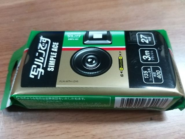 Fujifilm Simple ACE Camera ISO 400 กล้องฟิล์ม Fuji ใช้แล้วทิ้ง