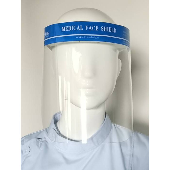 Medical Face Shield สำหรับป้องกันละอองฝอยส่วนใบหน้าและดวงตา
