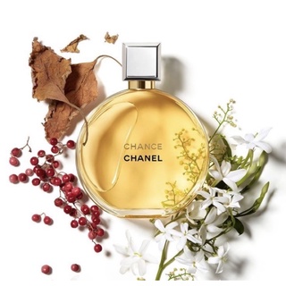 น้ำหอม Chanel Chance EDP สีทอง 100 ml. *กล่องขาย * 【ของแท้ 100 % 】ส่งฟรี 📦🛵🚚📦🛵🚚