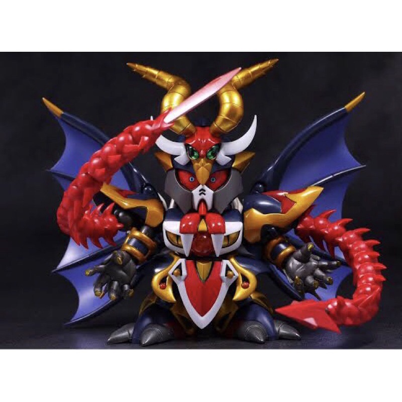 SDX SD Gundam Gaiden Neo Black Dragon Figure Bandai Rare!