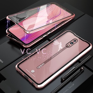 OPPO Realme 8 Pro 5G/4G เคสโทรศัพท์มือถือแม่เหล็กโลหะ, เคสโทรศัพท์มือถือแก้ว, ประกบแม่เหล็ก, เคสกระจกสองด้าน, เคสโทรศัพท์มือถือ, เคสกันกระแทก, เคสป้องกัน,