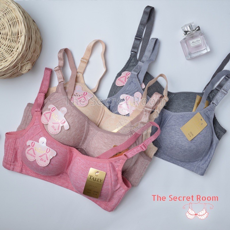 สนิทสนม BRA BH 019 I WIRELESS I THIN FOAM I CUP C | ขนาด 36 - 42 - YISTORE98