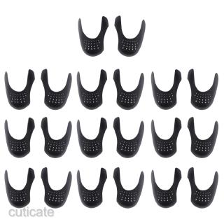 20pcs/lot Womens Mens Teens Black  Protector Toe Box Decreaser Inserts Anti Crease