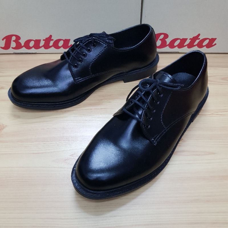 รองเท้าหนัง Bata ผูกเชือก สีดำ สีน้ำตาล (37-46)