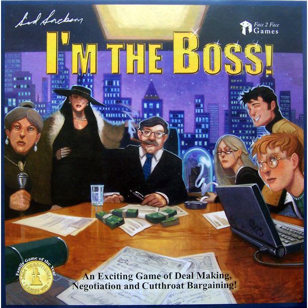 BoardGame : I'm the boss board game