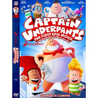 DVD หนังการ์ตูนมาสเตอร์ กัปตันกางเกงใน Captain Underpants The First Epic Movie (พากย์ไทย/อังกฤษ-บรรยายไทย) ของพร้อมส่ง