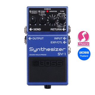 BOSS SY-1 SYNTHESIZER เอฟเฟค ใช้ได้กับทั้ง Guitar / Bass  รับประกันจากศูนย์ตัวแทนประเทศไทย