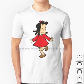 คอลูกเรือใหม่ เสื้อยืด ผ้าฝ้าย พิมพ์ลายการ์ตูนอนิเมะ Little Lulu Happy 2022 สําหรับผู้ชายS-5XL