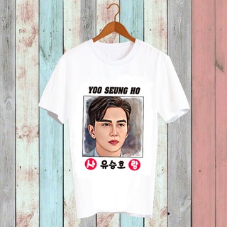 เสื้อยืดดารา เสื้อยืด Fanmade เสื้อแฟนเมด เสื้อยืดคำพูด เสื้อแฟนคลับ ศิลปินเกาหลี FCB40-37 ยูซึงโฮ Yoo Seung Ho