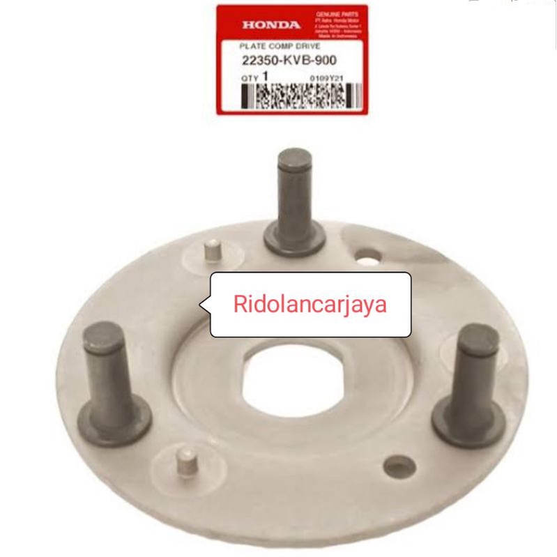 DOUBLE CLUTCH PLATE COMP DRIVE MOUNT VARIO 110 KALBU-VARIO 125-150 FI 22350-KVB-900 ORIGINAL HONDA A