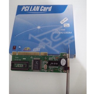 การ์ดแลน PCI 10/100 LAN Network Ethernet Adapter Card JX-518