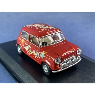 Mini Cooper Happy Birthday รถเหล้ก Scale 1:43 ยี่ห้อ Oxford