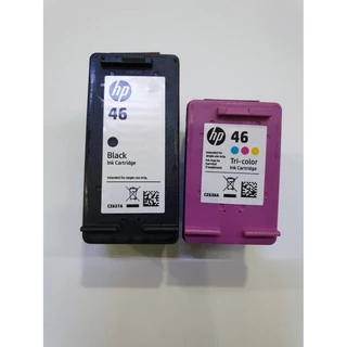 ตลับหมึก hp 46 สี-ดำ noboxของแท้100%