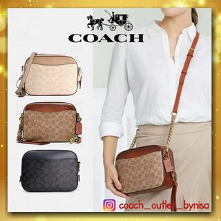 COACH 31208 CAMERA BAG IN SIGNATURE CANVAS