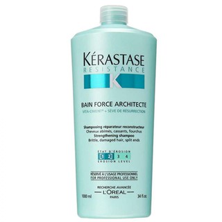 KERASTASE BAIN FORCE ARCHITECTE 1000 ml. สำหรับผมเสียรุนแรง