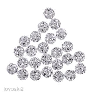 Pack Of 24 Perfect Craft Resin Rhinestone 12mm To DIY Clothes/Shoes/Bags/necklace