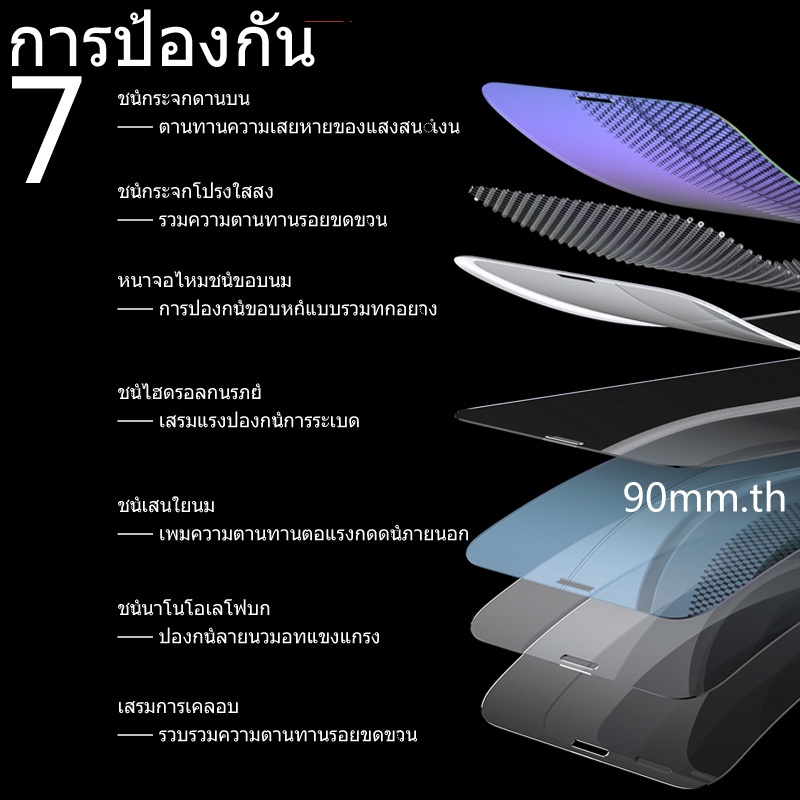 ฟิล์มกระจก Samsung Galaxy A13 ตัวป้องกันหน้าจอกระจกนิรภัยคุณภาพสูง 9D ตัวป้องกันหน้าจอและตัวป้องกันเลนส์สำหรับ SamsungA13 A73 A53 A33 5G A23 A52S A52 A32 A03s A03 A02s A22 A12 M23 M33 - รูปที่ 5