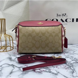 COACH BENNETTT CROSSBODY IN SIGNATURE CANVAS