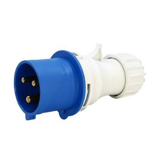 Power Plug 1เฟส เพาเวอร์ปลั๊ก 32A ตัวผู้ IP44