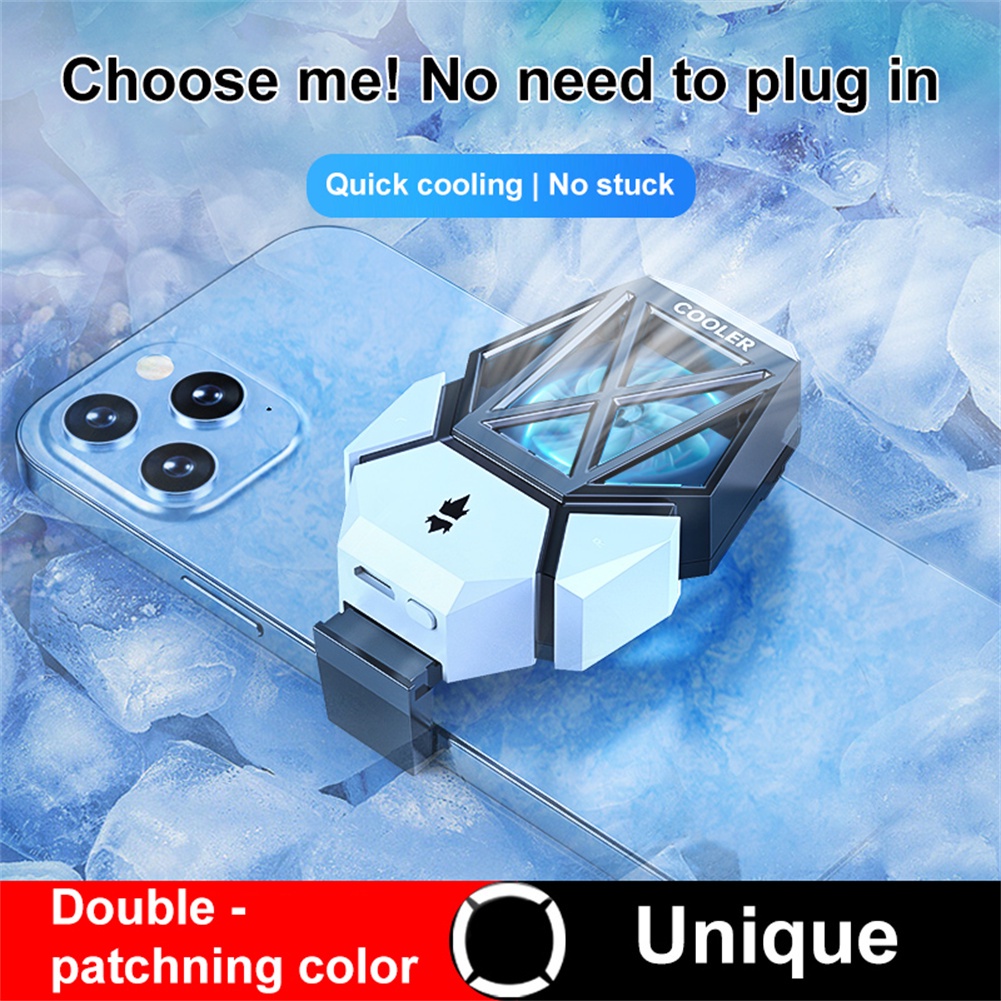 Dy08แบบพกพาสากลไร้สายชาร์จโทรศัพท์มือถือหม้อน้ำอุปกรณ์เล่นเกมเกมคูลเลอร์สำหรับ Pubg อย่างรวดเร็วพัดลมระบายความร้อนสำหรับ Iphone ซัมซุง Xiaomi